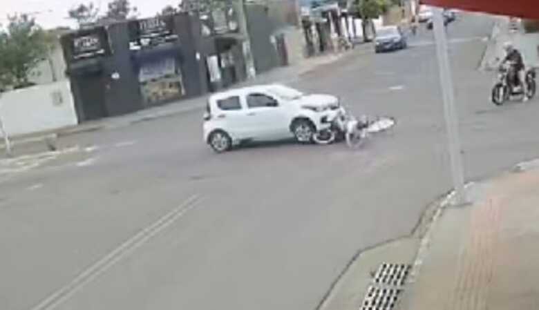 Acidente parece ter acontecido de proposito na manh&atilde; desta segunda-feira