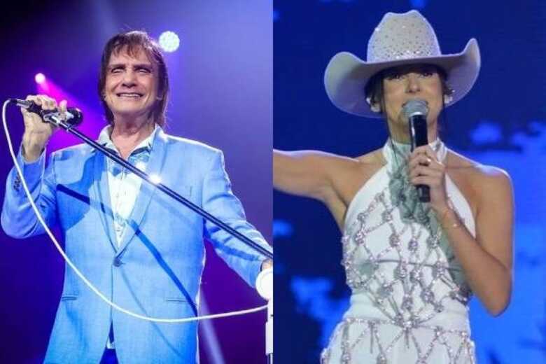 Rei Roberto Carlos e Boiadeira Ana Castela