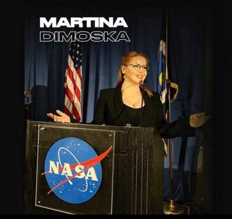 Martina Dimoska, Astronauta Anal&oacute;gica e L&iacute;der do Desafio NASA Space Apps