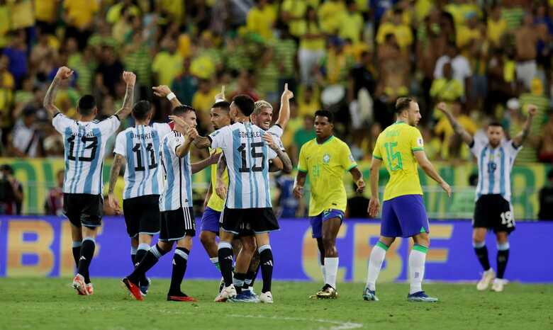 Argentina venceu o Brasil no Maracanã