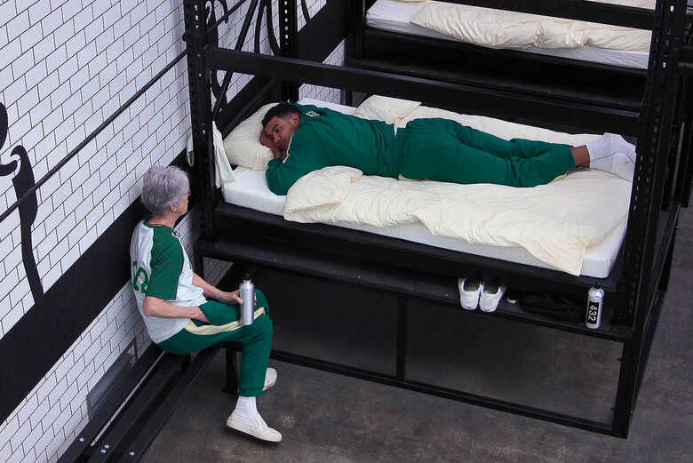 Participantes de 'Round 6: O Desafio' durante o reality show.