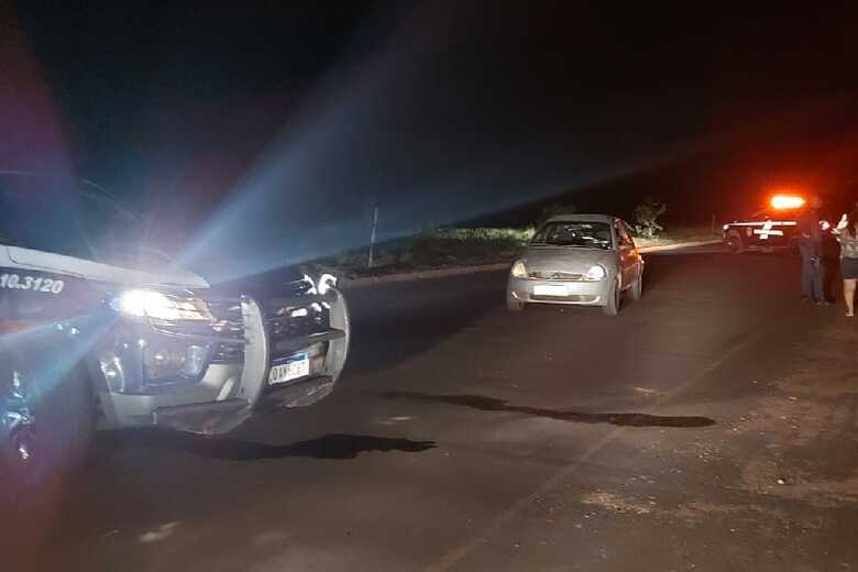 V&iacute;tima estava em um carro