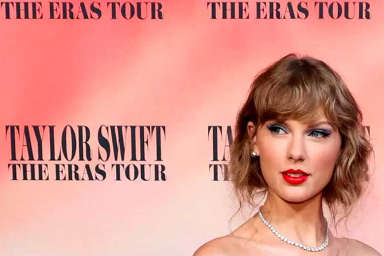 Cantora está no Brasil com shows do The Eras Tour