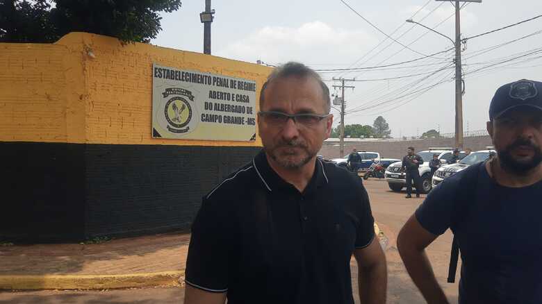 Rodrigo Rossi Maiorchini, diretor-presidente da Agepen acompanhou a ocorr&ecirc;ncia