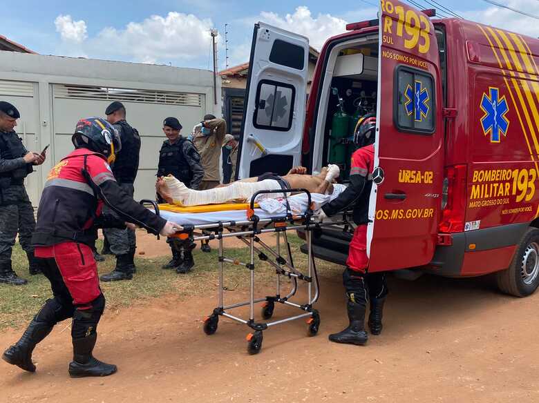 Homem foi socorrido pelo Corpo de Bombeiros | Imagem ilustrativa