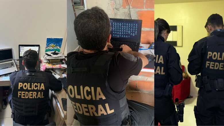 Policiais estiveram cumprindo mandado de busca e apreens&atilde;o