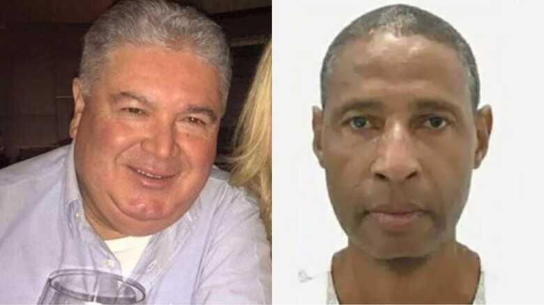 José Roberto, a direita, matou empresário Antônio Caetano durante audiência no Procon