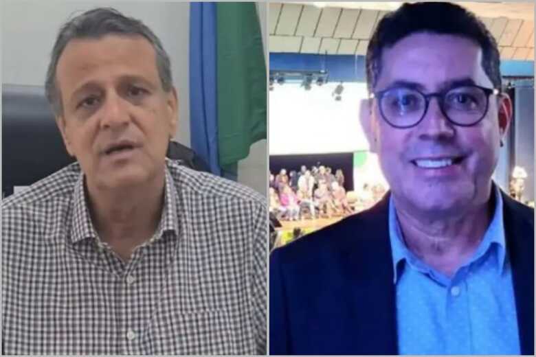 Ex-secret&aacute;rio adjunto da Casa Civil, Flabio Britto e Edio Castro, ex-adjunto da Educa&ccedil;&atilde;o