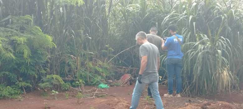 Local onde corpo da adolescente foi encontrada