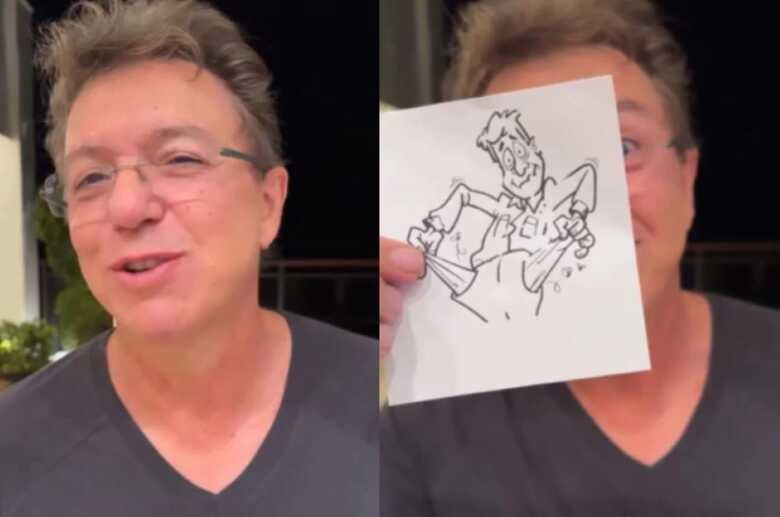 Boninho dando dicas sobre os pr&oacute;ximos participantes