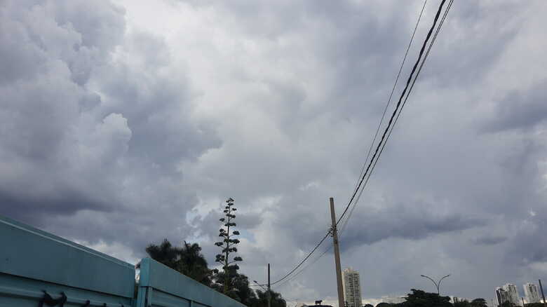 Tempo nublado em Campo Grande