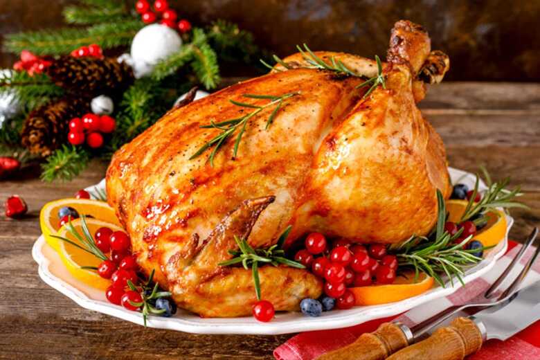 Peru na ceia de Natal