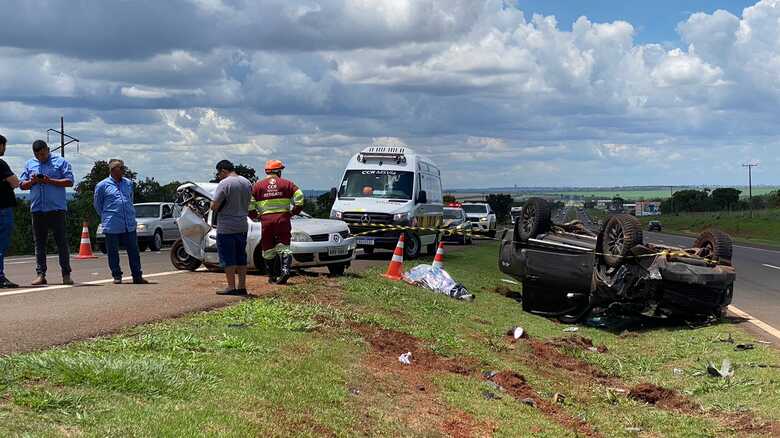 Acidente aconteceu na rodovia entre Campo Grande e Jaraguari