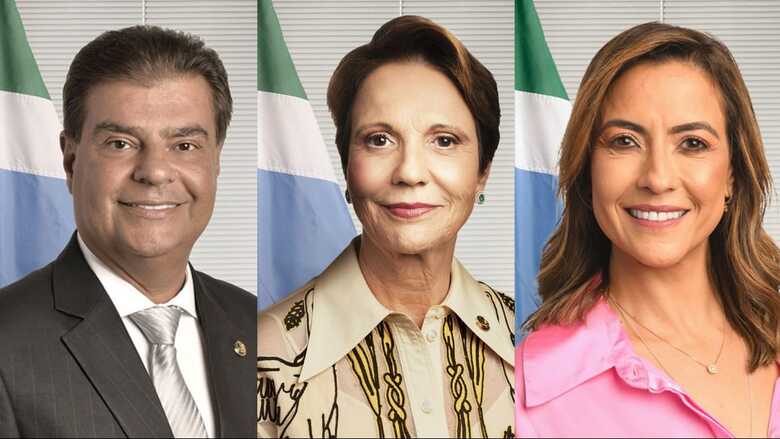 Nelsinho Trad, Tereza Cristina e Soraya Thronicke - Senadores por MS - 