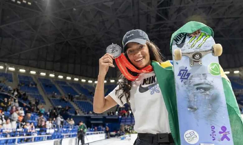 Rayssa recebeu 90.91 de nota e colocou pressão em Yumeka, principal adversária.