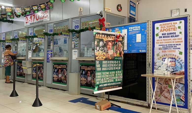 Lot&eacute;rica no Centro de Campo Grande