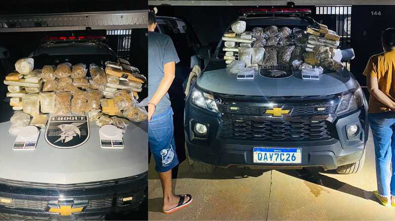 Drogas foram apreendidas na casa da mulher