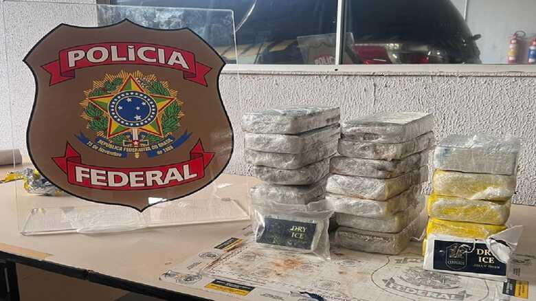 Drogas apreendidas pela Polícia Federal