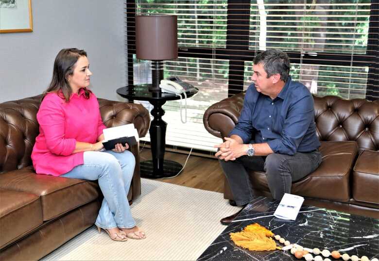 Governador e prefeita alinham as equipes técnicas para o plano diretor de mobilidade e transporte do município.