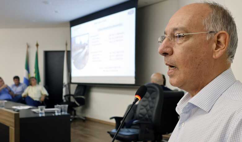 Secretário Helio Peluffo, da Seilog (Secretaria Estadual de Infraestrutura e Logística)