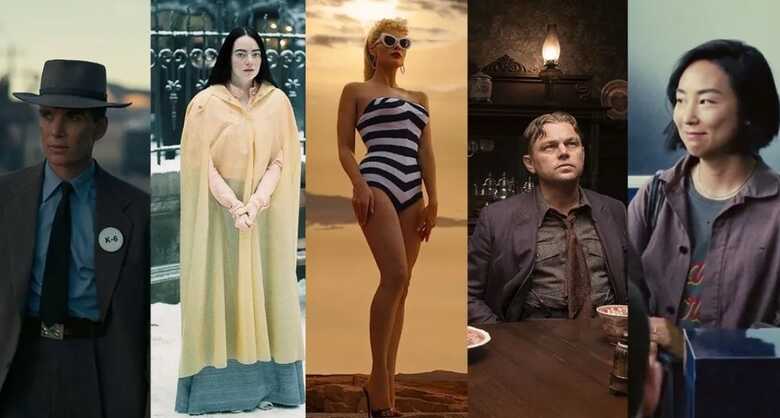 'Oppenheimer', 'Assassino da lua das flores', 'Barbie', 'Pobres criaturas' e 'Vidas passadas' s&atilde;o alguns dos indicados ao Globo de Ouro 2024