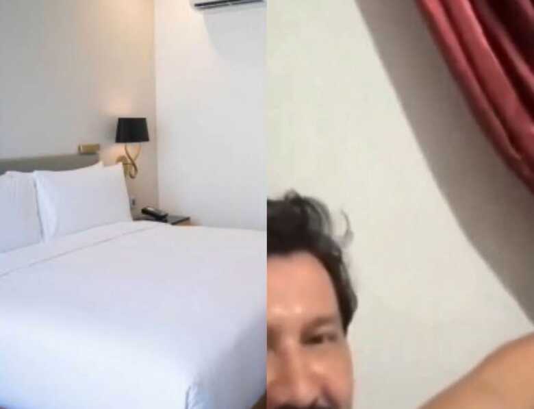 Cantor Jads, da dupla com Jadson, debocha de quarto de hotel em MG nas redes sociais