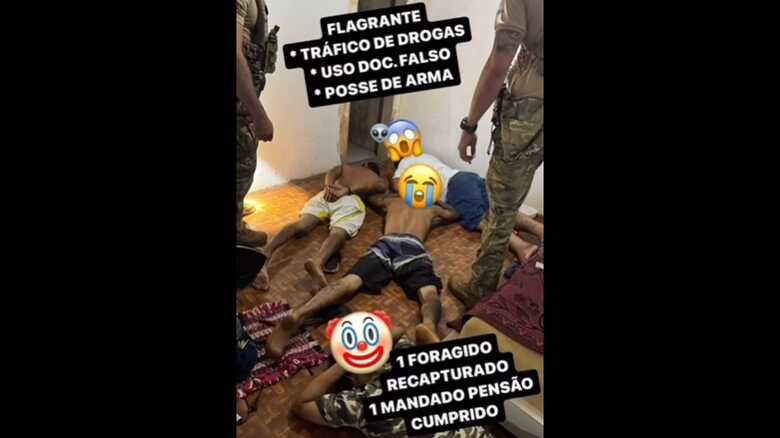 Pris&otilde;es aconteceram no Jardim Columbia