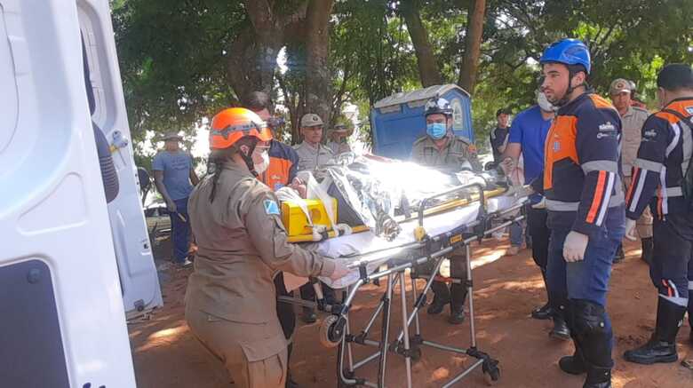 Acidente aconteceu na Rua Piraju, no Jardim Bela Vista.