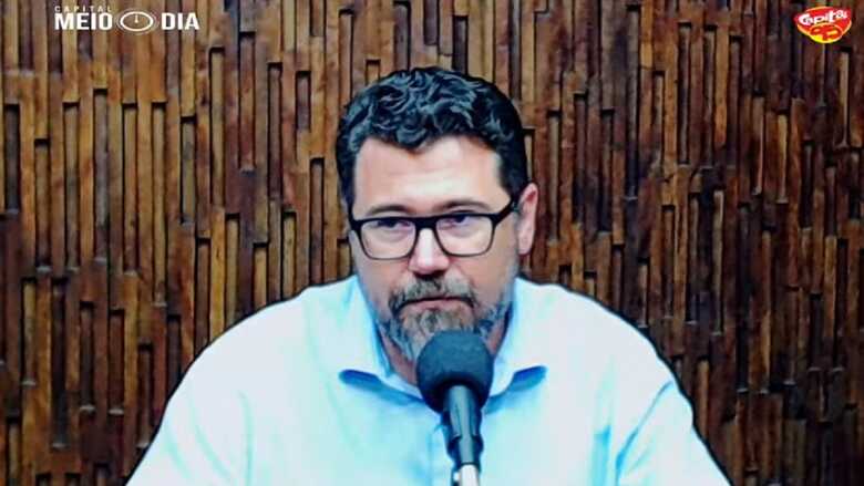 Marcos Pollon foi questionado sobre as eleições municipais