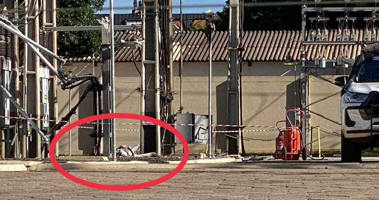 Homem morreu carbonizado ap&oacute;s explos&atilde;o e inc&ecirc;ndio na subesta&ccedil;&atilde;o