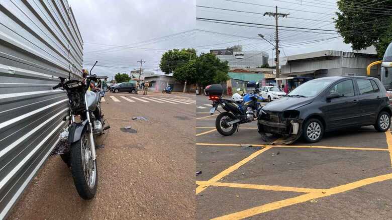 Ve&iacute;culos ficaram bastante danificados