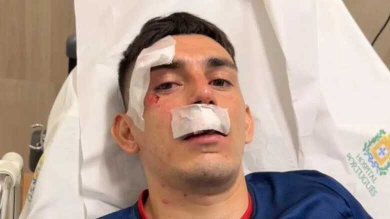 Gonzalo Escobar tem ferimentos causados pelo ataque