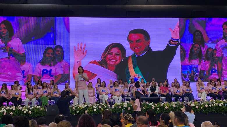 Presidente Nacional do PL (Partido Liberal) Mulher, Michelle Bolsonaro