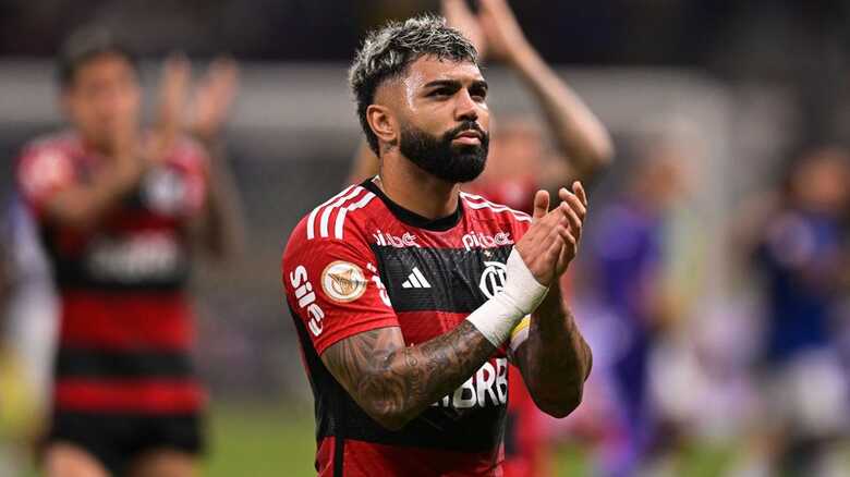 Atacante do Flamengo Gabigol 