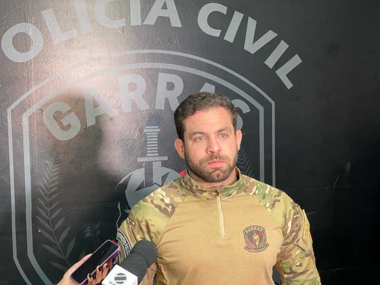 Delegado Pedro Cunha foi respons&aacute;vel pela a&ccedil;&atilde;o que culminou na pris&atilde;o do foragido