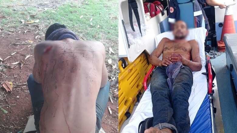 Homem precisou ser socorrido