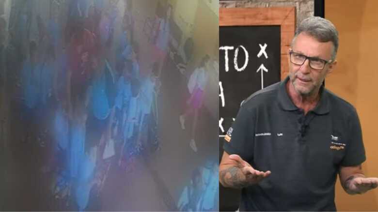 Ex-jogador criticou atitude do pai logo ap&oacute;s abra&ccedil;o da menina em seu filho