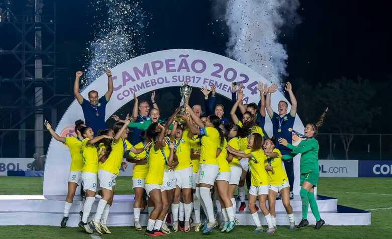 Seleção Brasileira feminina conquista Sul-Americano Sub17