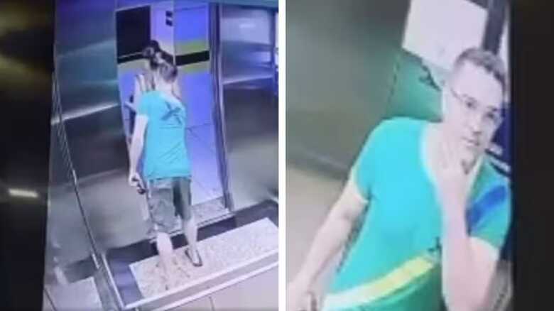 Israel Leal Bandeira foi denunciado por passar a mão nas partes íntimas de uma mulher em elevador em Fortaleza