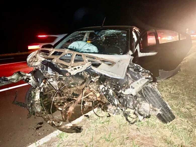 O acionamento dos airbags foi crucial para que uma trag&eacute;dia n&atilde;o acontecesse