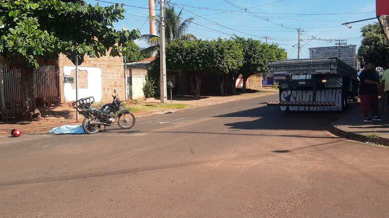 O motociclista, Kassiano morreu ainda no local do acidente