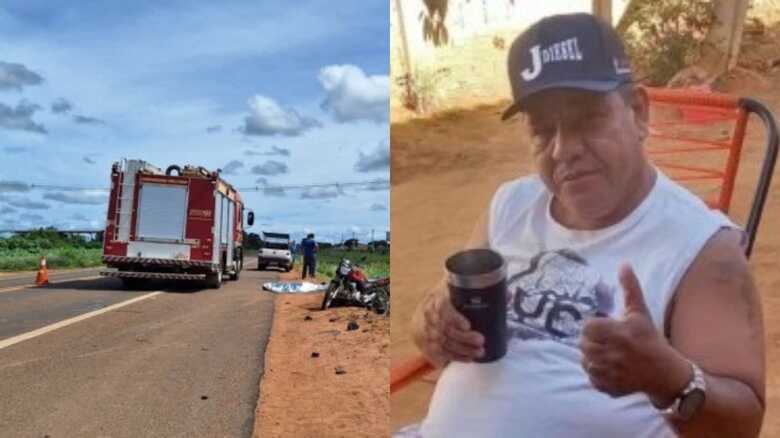 O motociclista morreu ainda no local do acidente