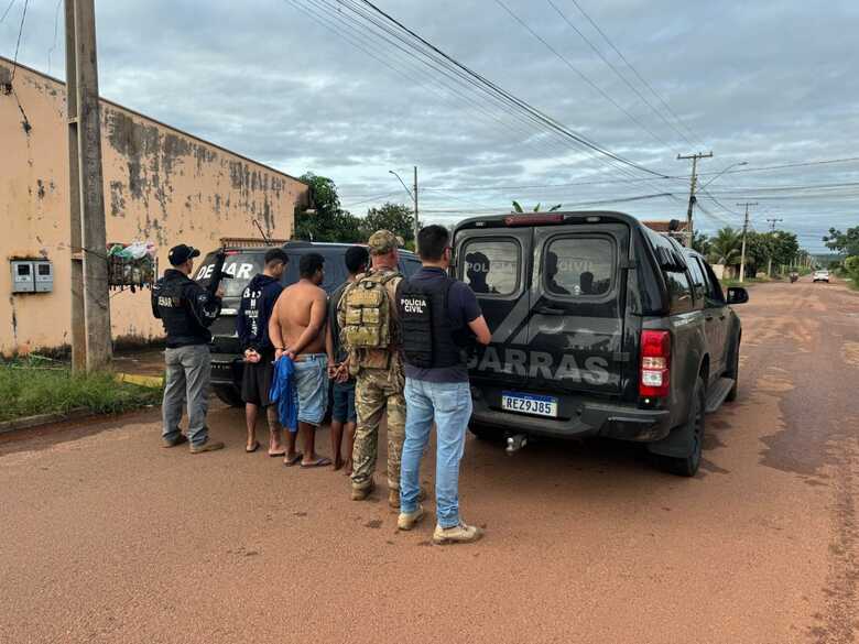 Suspeitos estavam em Rondonópolis