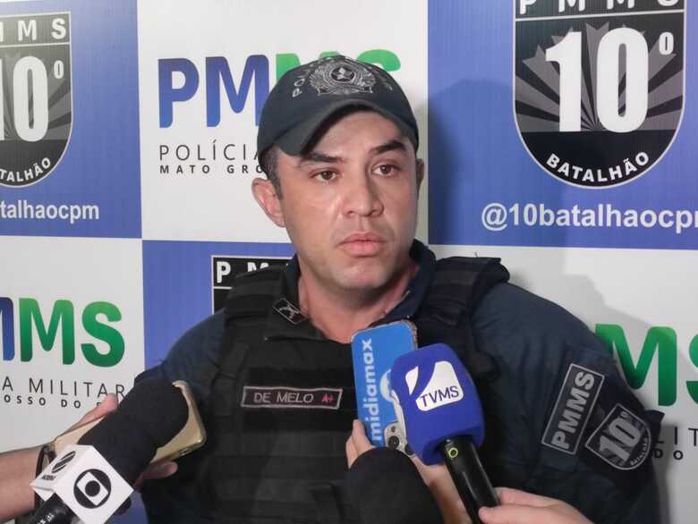 Tenente Manoel de Melo, do 10&ordm; Batalhão da Polícia Militar