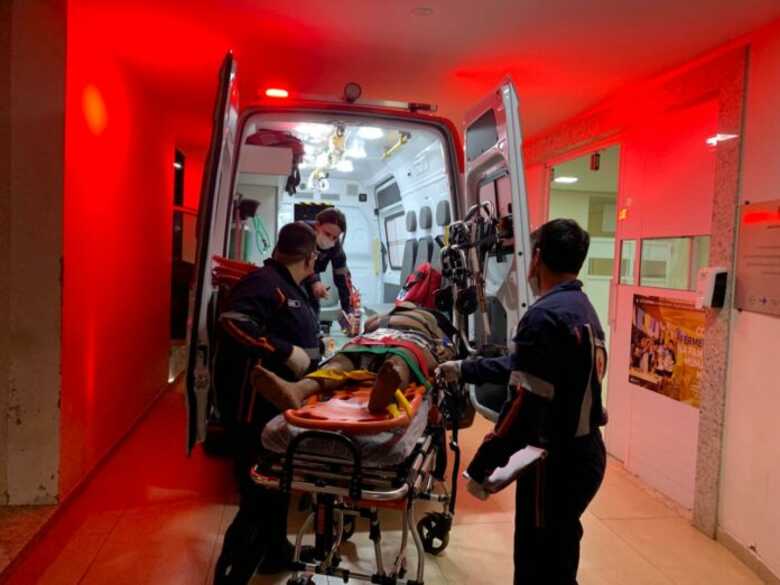 V&iacute;tima foi socorrida pelo SAMU | Imagem ilustrativa