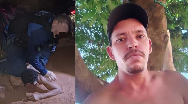 Suspeito foi preso horas depois de matar Manoel