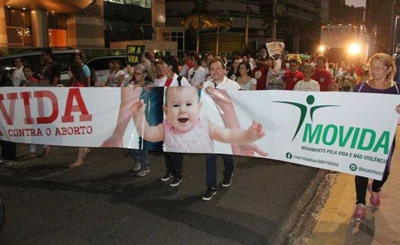 Foto: divulgação/Marcha pela Vida de Fortaleza 