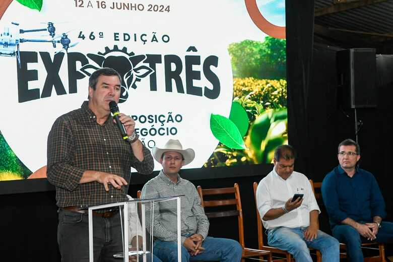 Governador Eduardo Riedel na 46&deg; edi&ccedil;&atilde;o da Expotr&ecirc;s