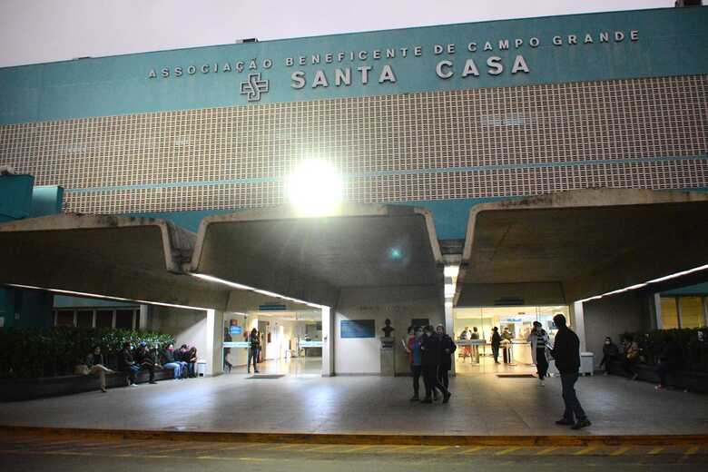 Hospital da Santa Casa, onde vítima estava internada