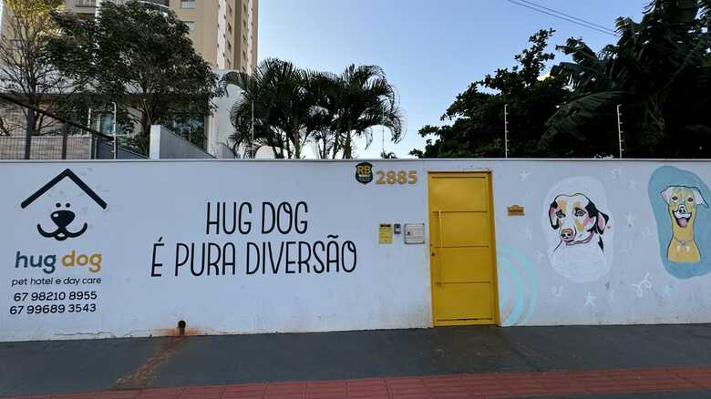 Fachada da Hug Dog